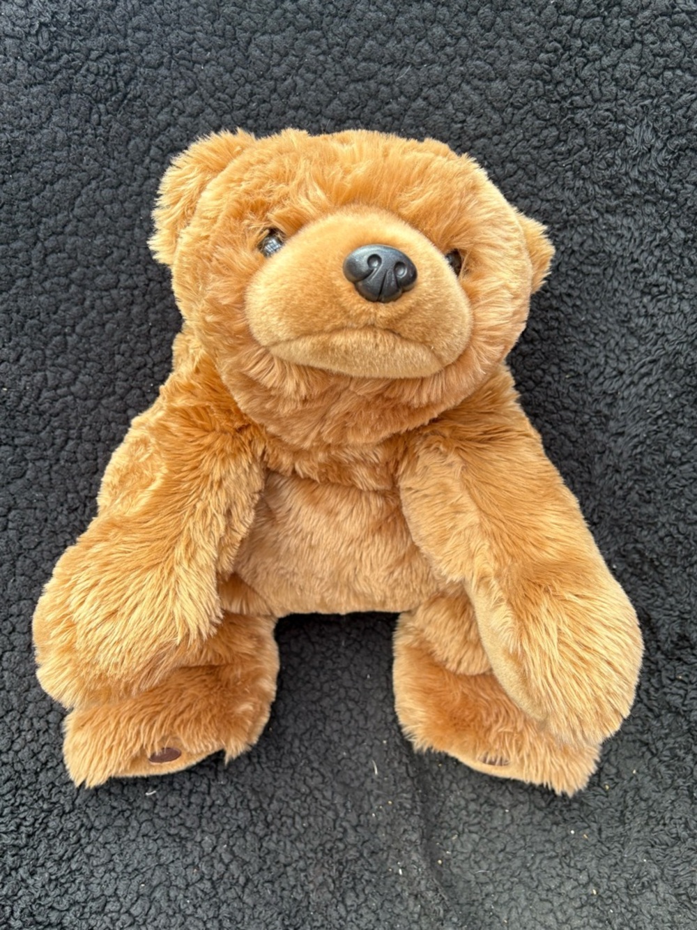 Large Ty Vintage Pluffies Slumbers Brown Bear